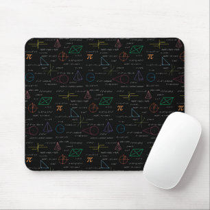 Farbenfrohe Mathematikgleichungen mathematische Fo Mousepad