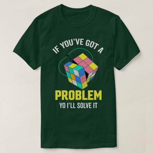 Farbenfrohe mathematische Manipulationen Problem 1 T-Shirt (Design vorne)