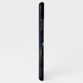 Farbenfrohe Matratzenwagen iPhone Hülle (Rechte Seite)