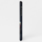 Farbenfrohe Matratzenwagen iPhone Hülle (Linke Seite)