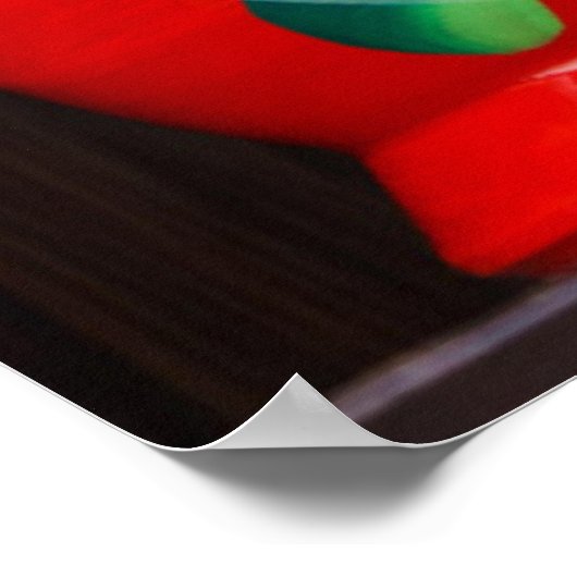 Farbenfrohe Matryoshka Dolls Poster (Ecke)