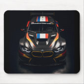 Farbenfrohe Matte Race Car Mouse Pad Enhancer matt Mousepad (Vorne)