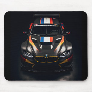Farbenfrohe Matte Race Car Mouse Pad Enhancer matt Mousepad