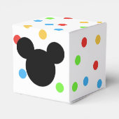 Farbenfrohe Maus Kindergeburtstag Party Geschenkschachtel (Rückseite)