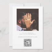 Farbenfrohe mediterrane Landschaft Foto Hochzeit Save The Date (Rückseite)