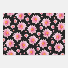 Farbenfrohe Medley von African Daisies Blume Geschenkpapier Set