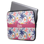 Farbenfrohe Meeresfrüchte Laptopschutzhülle (Vorderseite Links)