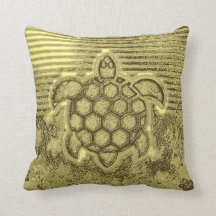 farbenfrohe Meeresschildkröte aus Marmor unter der