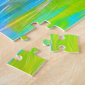 Farbenfrohe Meeresschildkröte | Benutzerdefiniert Puzzle (Seite)