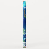 Farbenfrohe Meeresschildkröte Case-Mate iPhone Hülle (Hinten/Rechts)