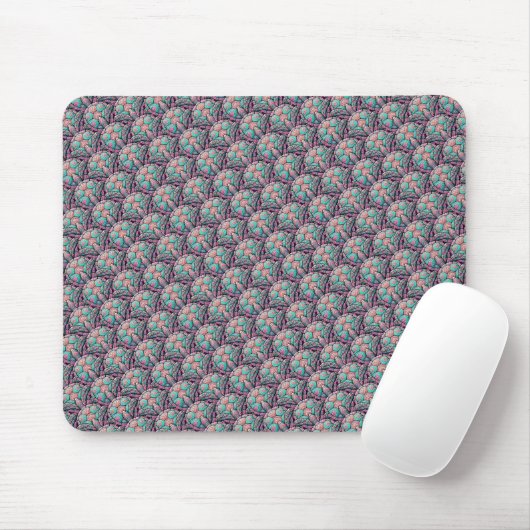 Farbenfrohe Meeresschildkröte Mousepad (Mit Mouse)