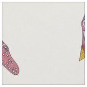 Farbenfrohe Meeresschildkrötenstoffe Stoff (Nahaufnahme)