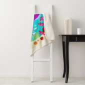 Farbenfrohe Meerestiere Kinder Name Sherpadecke (Beispiel)