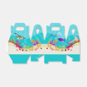 Farbenfrohe Meerestiere Kinderdusche Geschenkschachtel (Ungefaltet)