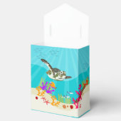 Farbenfrohe Meerestiere Kinderdusche Geschenkschachtel (Geöffnet)