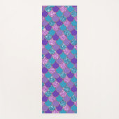 Farbenfrohe Meerjungfrauen Badetuch Set Yogamatte (Vorderseite)