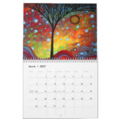 Farbenfrohe MeganAroon 2024 Lebenskalender Kalender (Mär 2027)