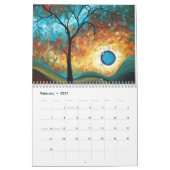 Farbenfrohe MeganAroon 2024 Lebenskalender Kalender (Feb 2027)