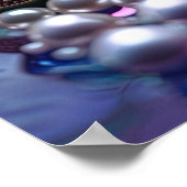 Farbenfrohe Mermaid Teal Jewels Poster (Ecke)