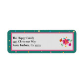 Farbenfrohe Merry Bright Weihnachten (Vorne)