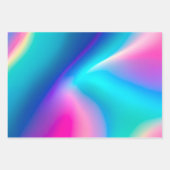 Farbenfrohe Metallfolienfolienfolienpapierblätter Geschenkpapier Set (Vorderseite 2)