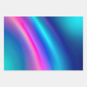 Farbenfrohe Metallfolienfolienfolienpapierblätter Geschenkpapier Set (Vorderseite)