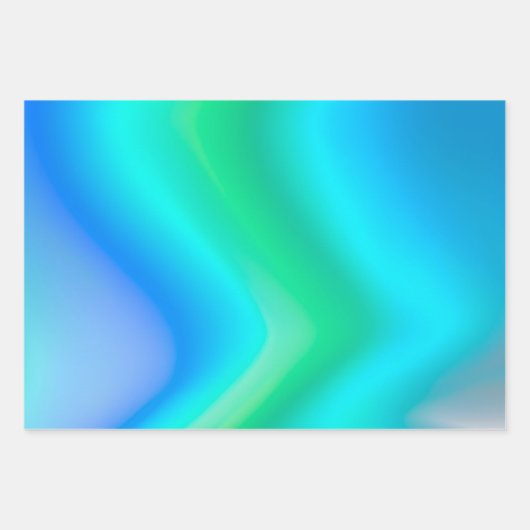 Farbenfrohe Metallfolienfolienfolienpapierblätter Geschenkpapier Set (Vorderseite 2)