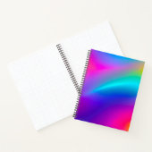 Farbenfrohe Metallic Foil Art Notebook Notizblock (Innenseite)