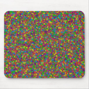 Farbenfrohe Metallstars-Mousepad Mousepad