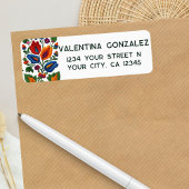 Farbenfrohe mexikanische Fiesta Folk Kunst, Dichtu