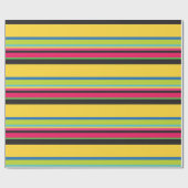 Farbenfrohe mexikanische Fiesta Geschenkpapier (Flach)