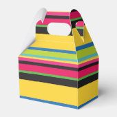 Farbenfrohe mexikanische Fiesta Geschenkschachtel (Rückseite)