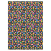 Farbenfrohe mexikanische Fiesta Muster Tischdecke (Vorderseite)