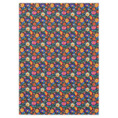 Farbenfrohe mexikanische Fiesta Muster Tischdecke (Vorderseite)