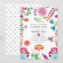 Farbenfrohe mexikanische Fiesta Wedding