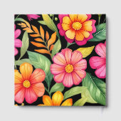 farbenfrohe mexikanische Fiesta Wedding Gästebuch (Rückseite)