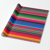 Farbenfrohe mexikanische Serape-Geschenke Geschenkpapier (Ungerollt)
