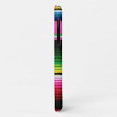 Farbenfrohe mexikanische Streifendecke mit Namen Case-Mate iPhone Hülle (Hinten/Links)