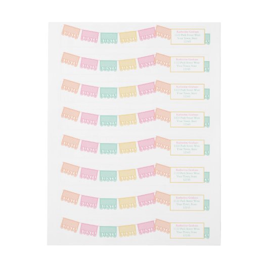 Farbenfrohe mexikanische Taco Bout A Fiesta Geburt (Bogen)