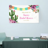 Farbenfrohe mexikanische Taco-Liebe Grosses Banner (Messeveranstaltung)