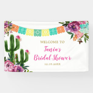 Farbenfrohe mexikanische Taco-Liebe Grosses Banner