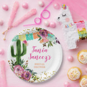 Farbenfrohe mexikanische Taco-Liebe Pappteller (Party)