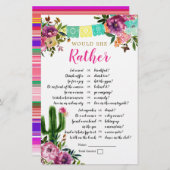 Farbenfrohe mexikanische Taco über die Liebe würde (Vorne/Hinten)