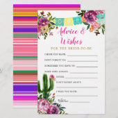 Farbenfrohe mexikanische Taco über Liebe Ratschläg (Vorne/Hinten)