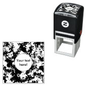 Farbenfrohe Mischung abstraktes Design Permastempel (Beispiel)