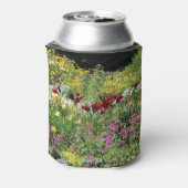 Farbenfrohe Mitte-Sommer-Gärten! Dosenkühler (Kanne Rückseite)