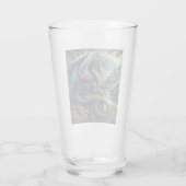 Farbenfrohe, mittelalterliche Drachenburg Glas (Rückseite)