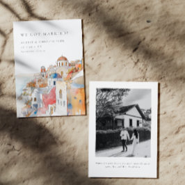 Farbenfrohe Mittelmeerlandschaft Foto Lopitation Ankündigung