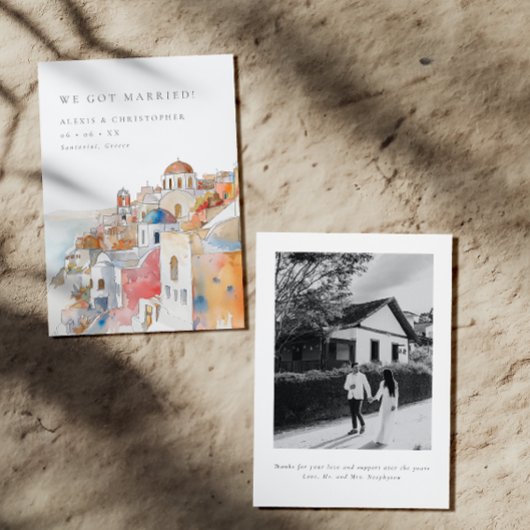 Farbenfrohe Mittelmeerlandschaft Foto Lopitation Ankündigung