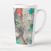 Farbenfrohe Mixed Media Print Holiday Tasse AP407A (Rechts)